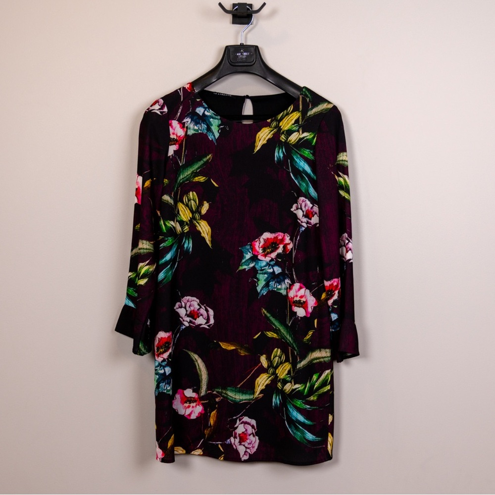 Le Streghe Floral Shift Dress